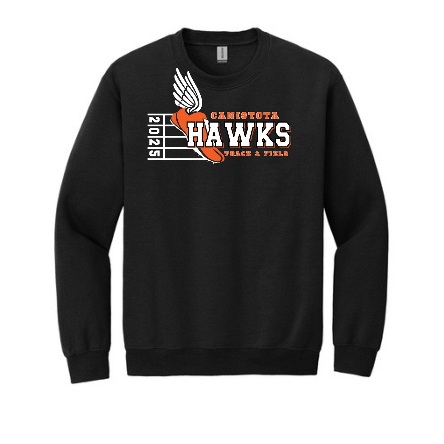 Canistota Track and Field Gildan® - Heavy Blend™ Crewneck Sweatshirt
