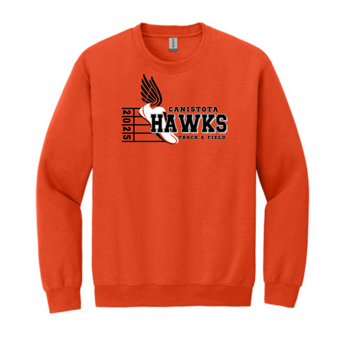 Canistota Track and Field Gildan® - Heavy Blend™ Crewneck Sweatshirt