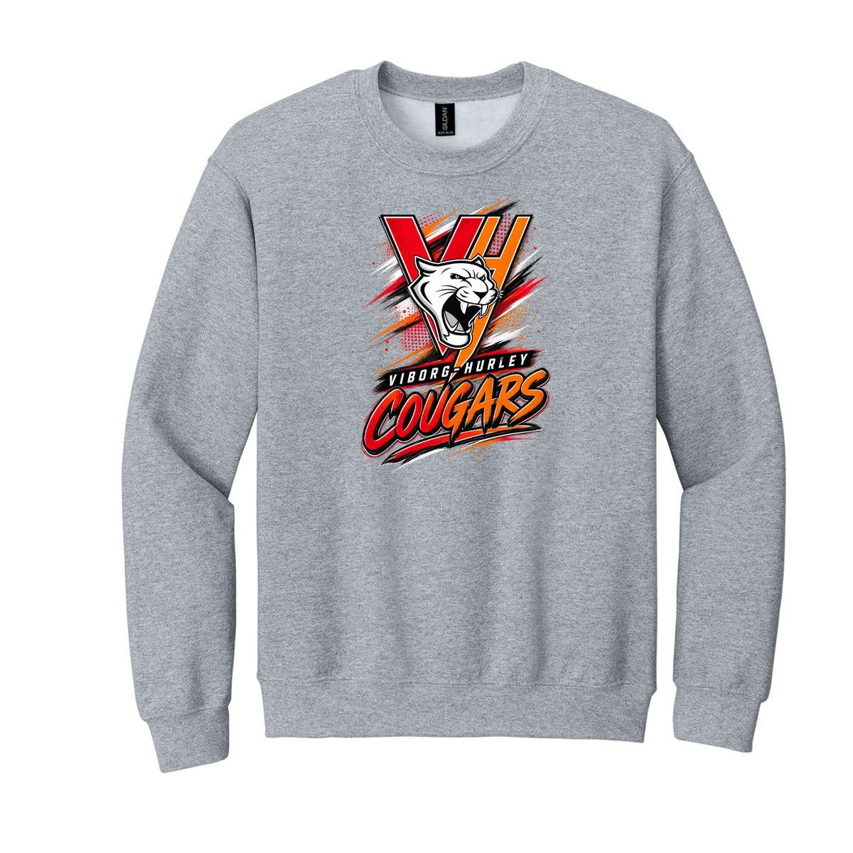 VH Booster Club Graphic Gildan® Heavy Blend™ Crewneck Sweatshirt (YOUTH)