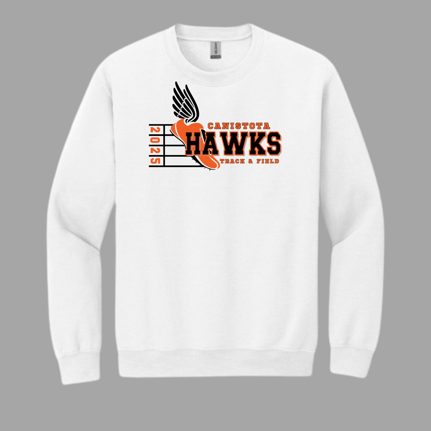 Canistota Track and Field Gildan® - Heavy Blend™ Crewneck Sweatshirt
