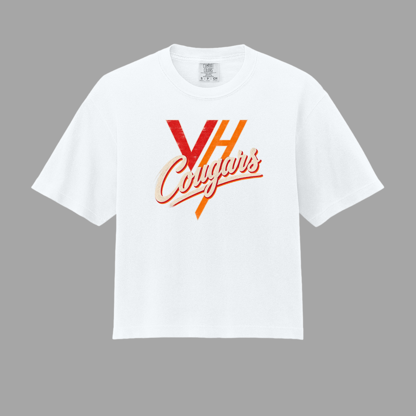 VH Booster Club Vintage Comfort Colors® Women’s Heavyweight Boxy Tee