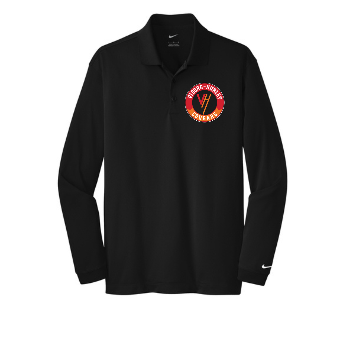 Viborg-Hurley Staff Nike Tall Long Sleeve Dri-FIT Stretch Tech Polo