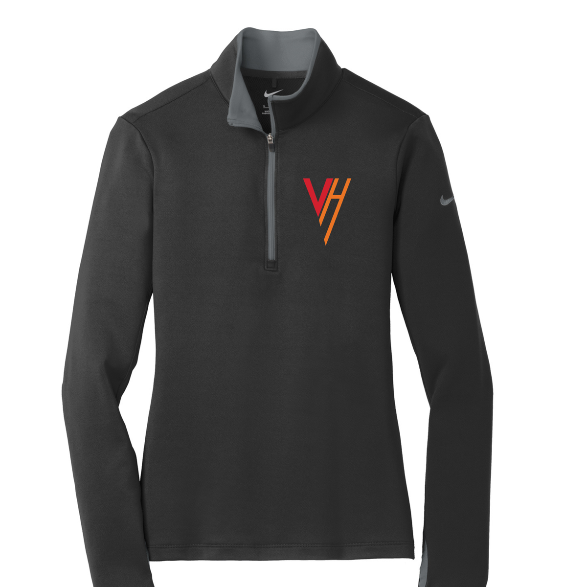 VH Booster Club Nike Women's Dri-FIT Stretch 1/2-Zip Cover-Up