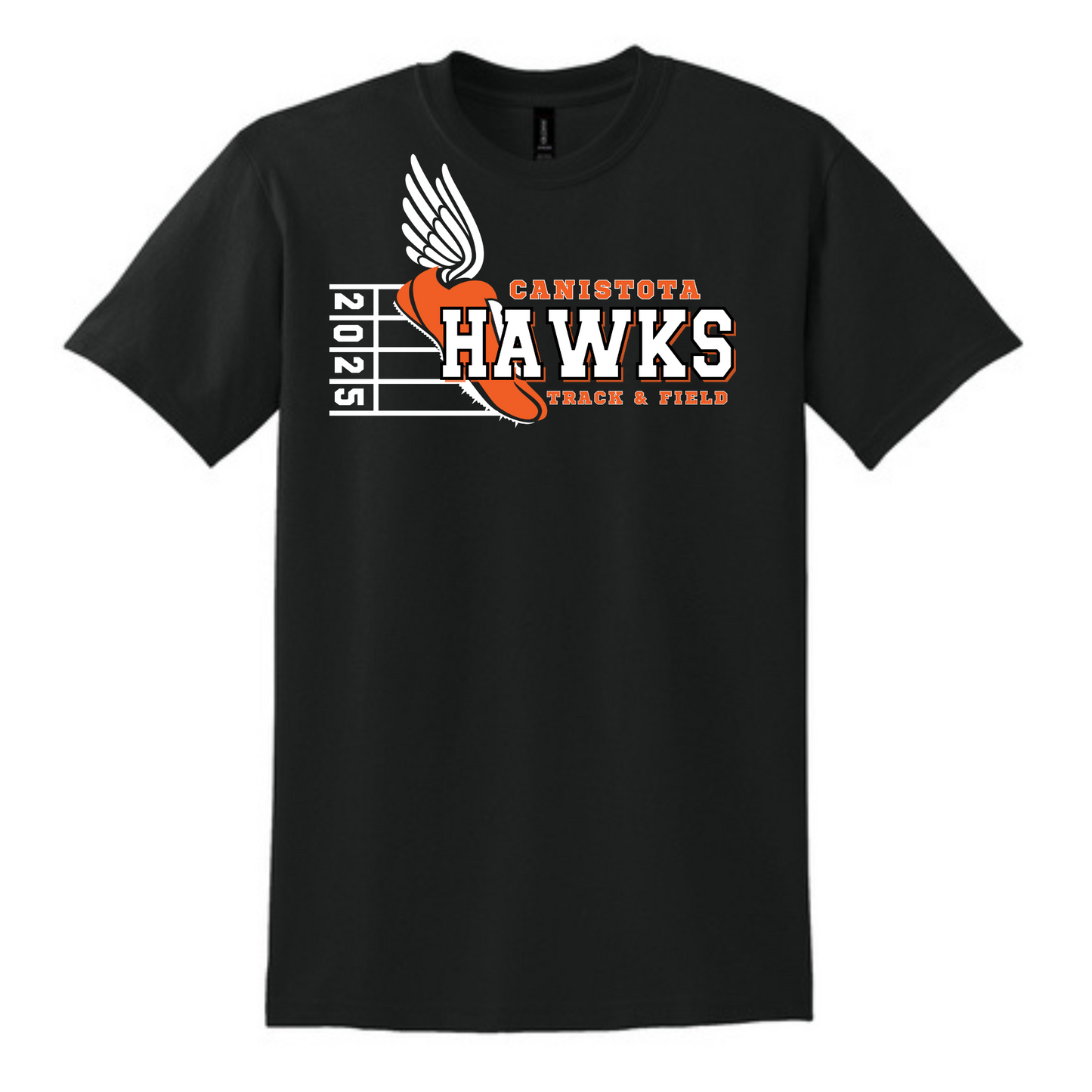 Canistota Track and Field Gildan® - Youth DryBlend® 50 Cotton/50 Poly T-Shirt