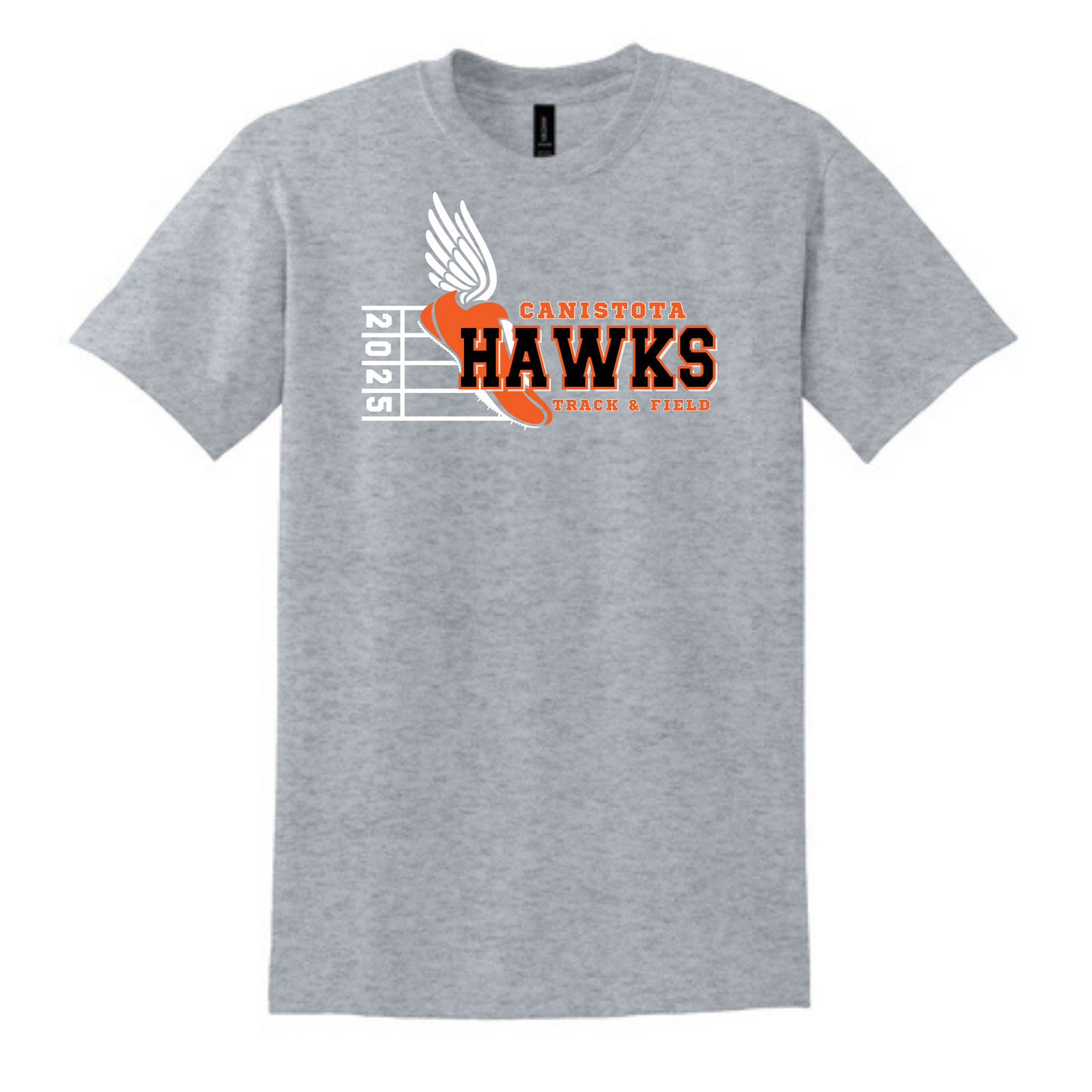 Canistota Track and Field Gildan® - Youth DryBlend® 50 Cotton/50 Poly T-Shirt