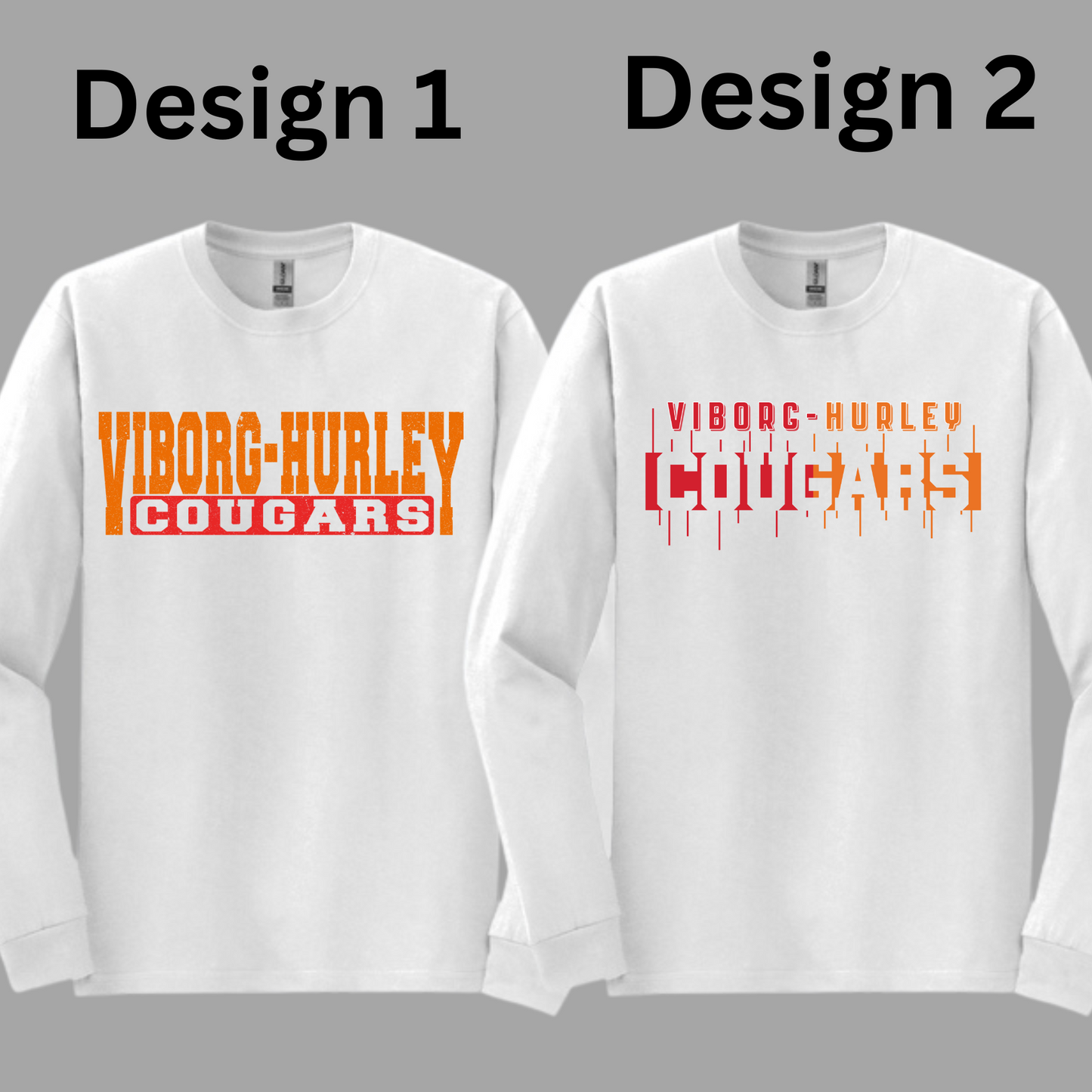 VH Booster Club Gildan® Youth Heavy Cotton™ 100% Cotton Long Sleeve T-Shirt (YOUTH)