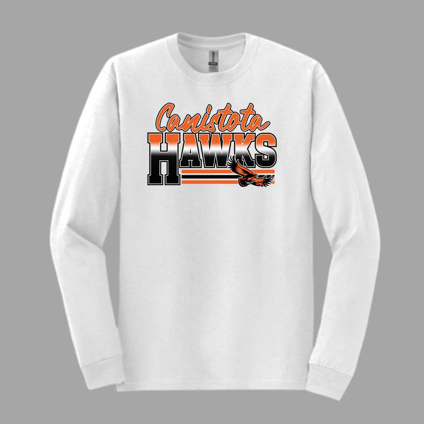 Canistota Booster Club Gildan® DryBlend® 50 Cotton/50 Poly Long Sleeve T-Shirt