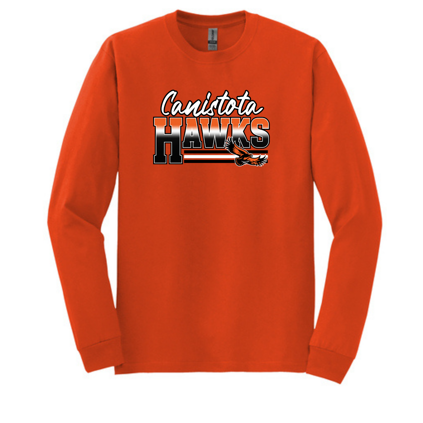Canistota Booster Club Gildan® DryBlend® 50 Cotton/50 Poly Long Sleeve T-Shirt