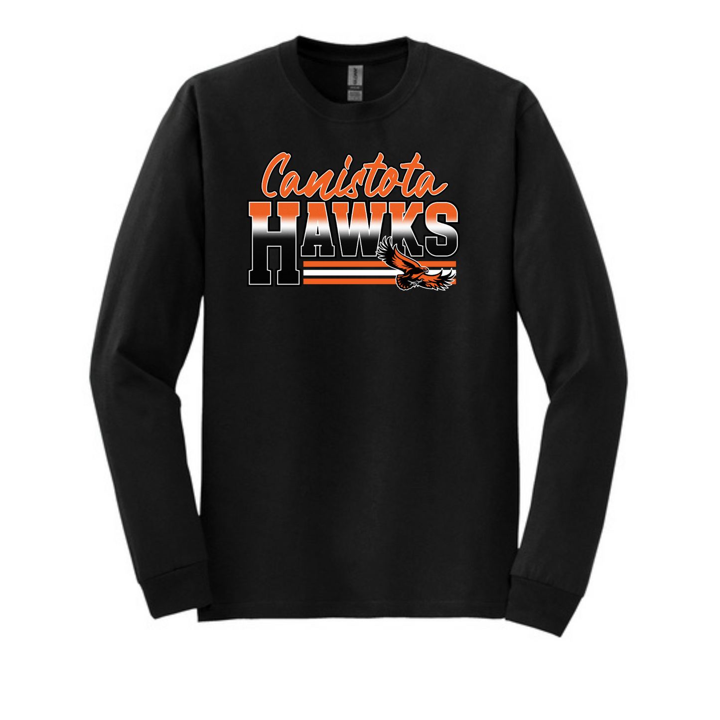 Canistota Booster Club Gildan® DryBlend® 50 Cotton/50 Poly Long Sleeve T-Shirt