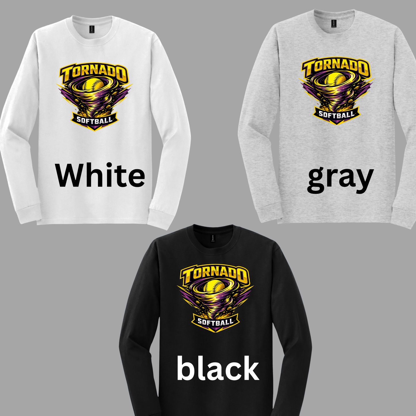 Centerville Softball Gildan® - DryBlend® 50 Cotton/50 Poly Long Sleeve T-Shirt