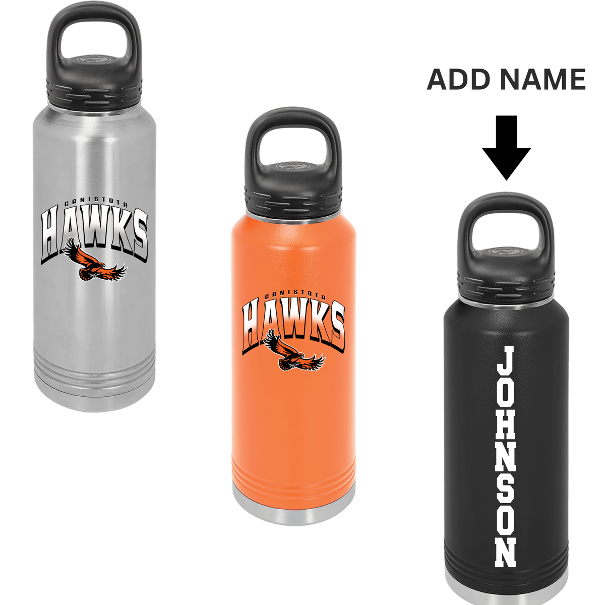 Canistota Booster Club Polar Camel 40 ounce water bottle