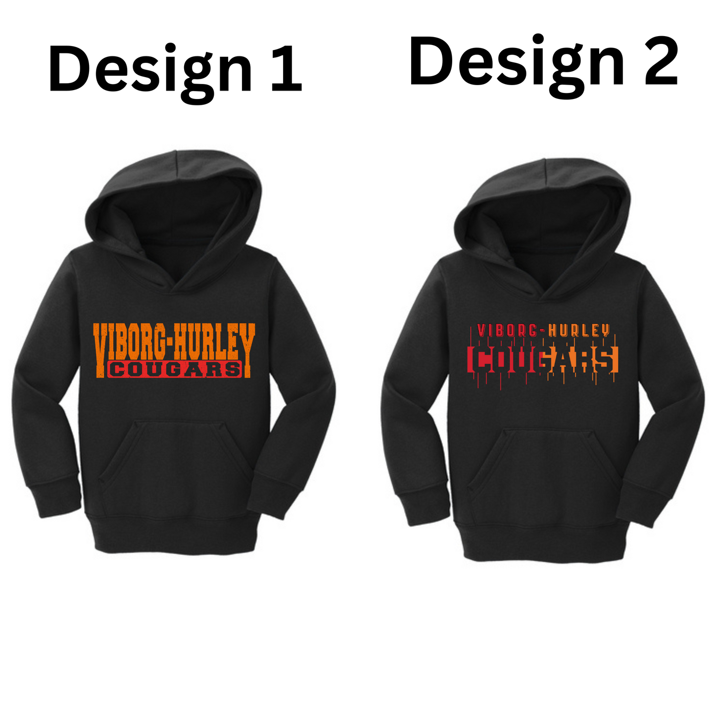 VH Booster Club Port & Co™ Toddler Core Fleece Pullover Hooded Sweatshirt (TODDLER)