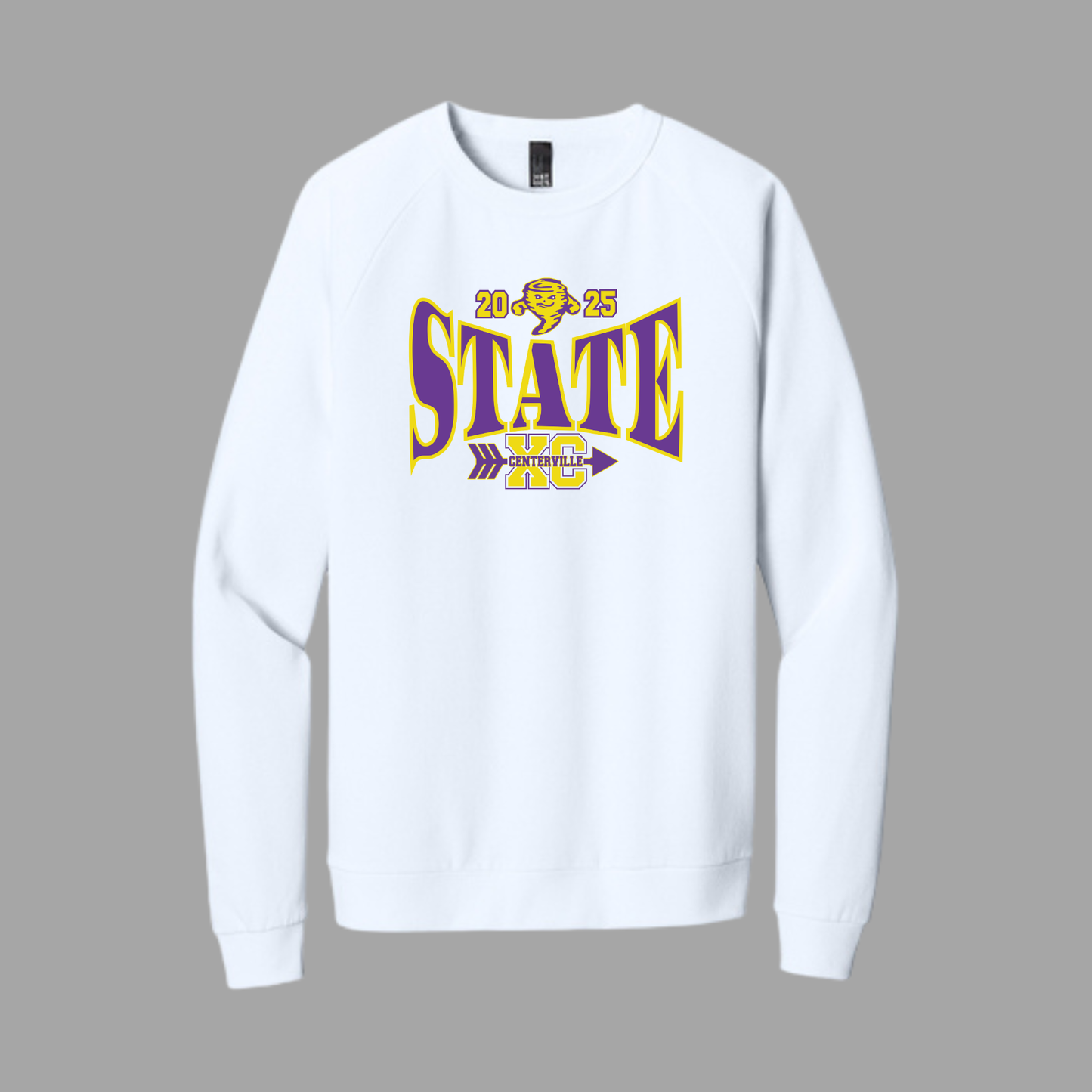 Centerville State XC District® Perfect Tri® Fleece Crewneck Sweatshirt
