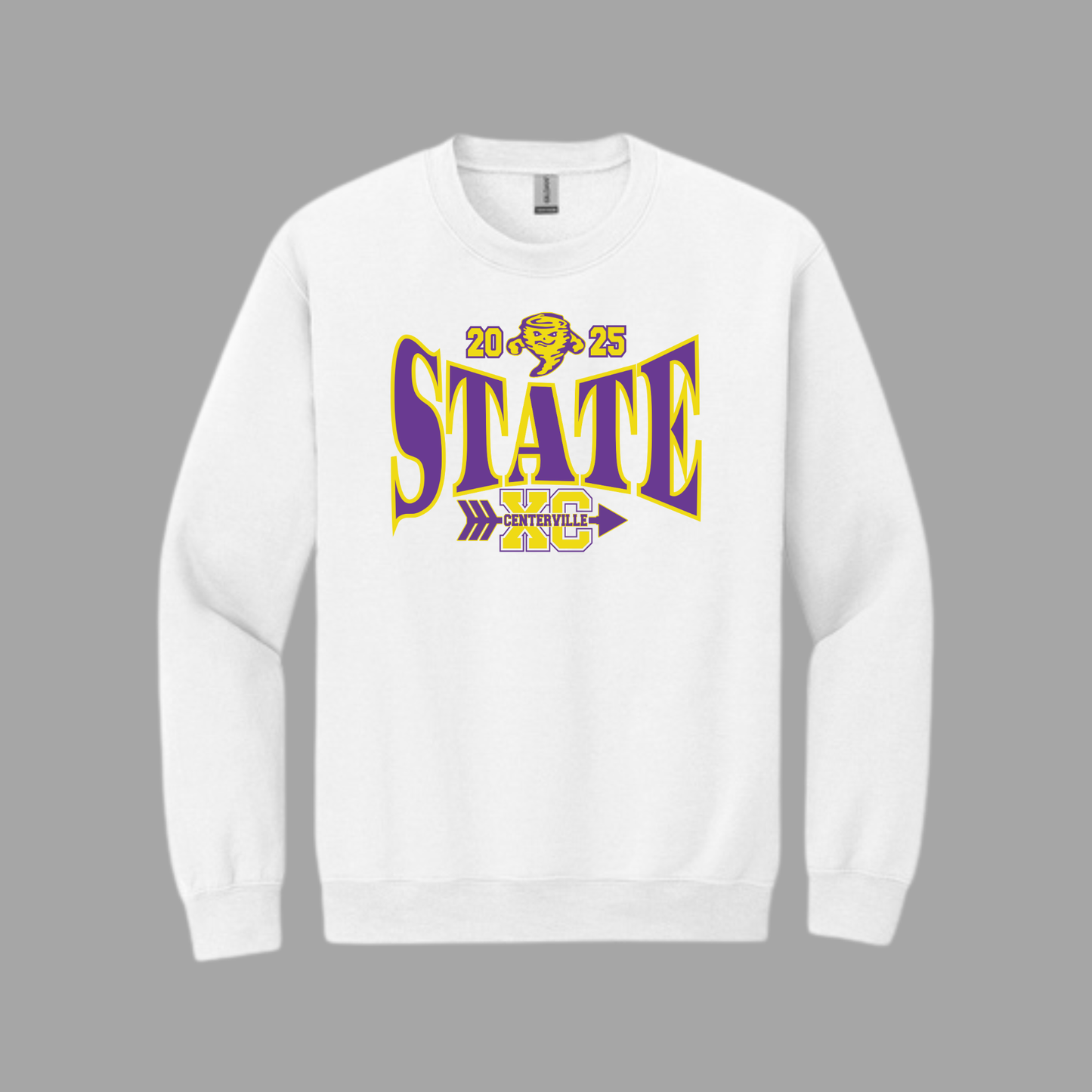 Centerville State XC Gildan® Heavy Blend™ Crewneck Sweatshirt