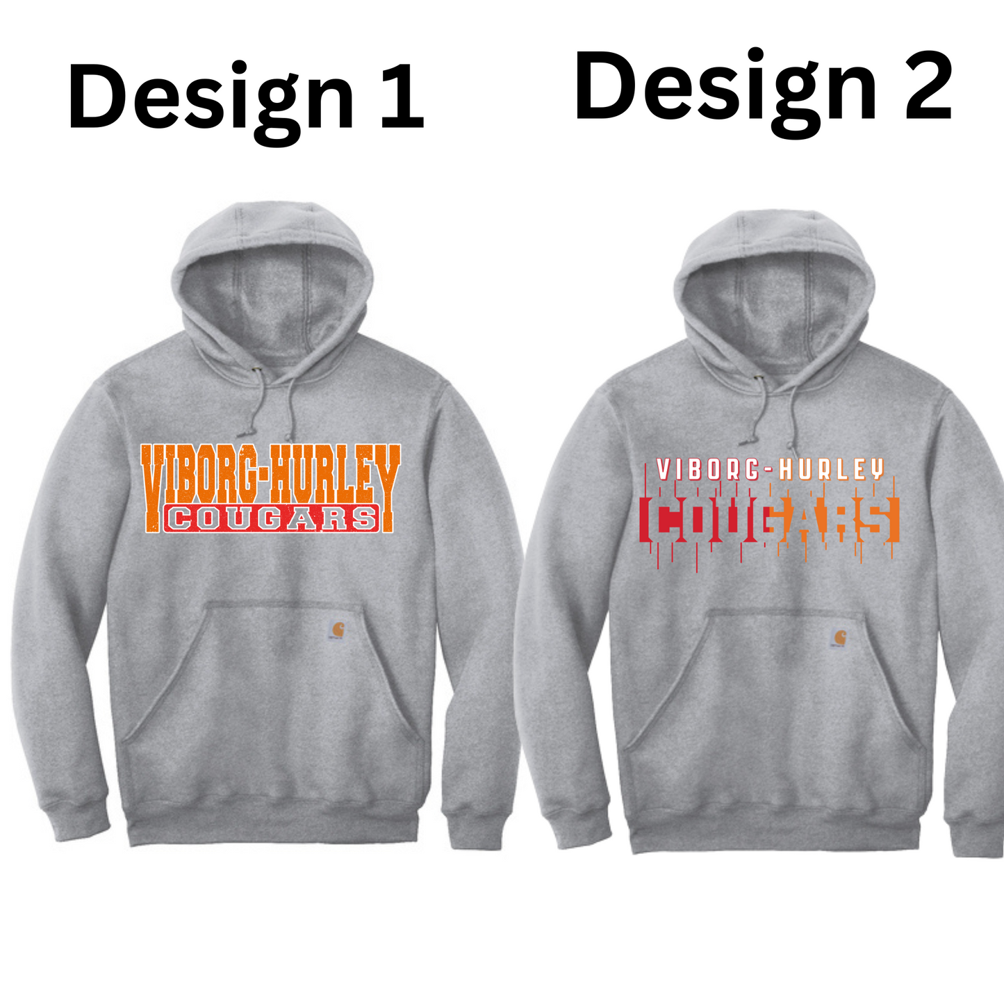 VH Booster Club Carhartt® Tall Midweight Hooded Sweatshirt
