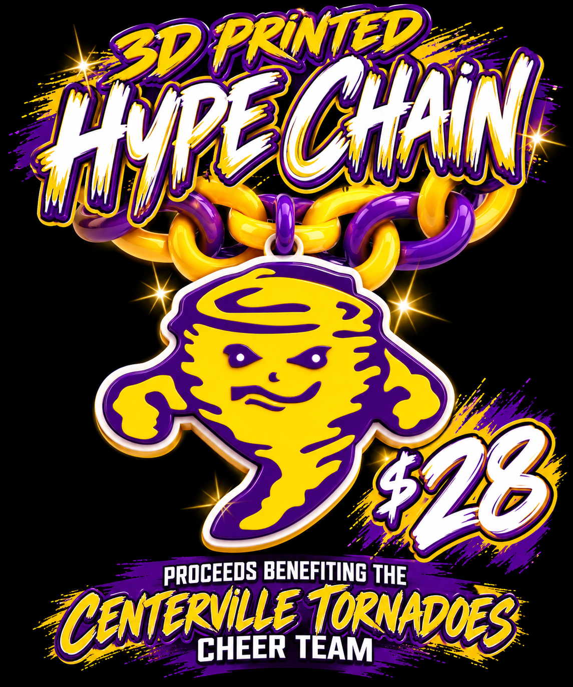 Centerville Tornadoes Hype Chain