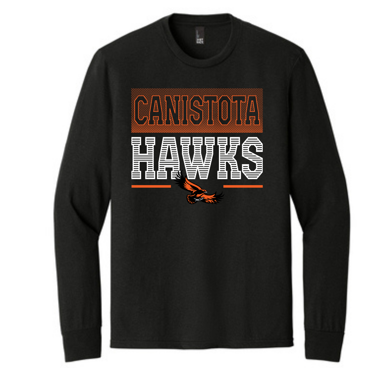 Canistota Hawks District ® Perfect Tri ® Long Sleeve Tee