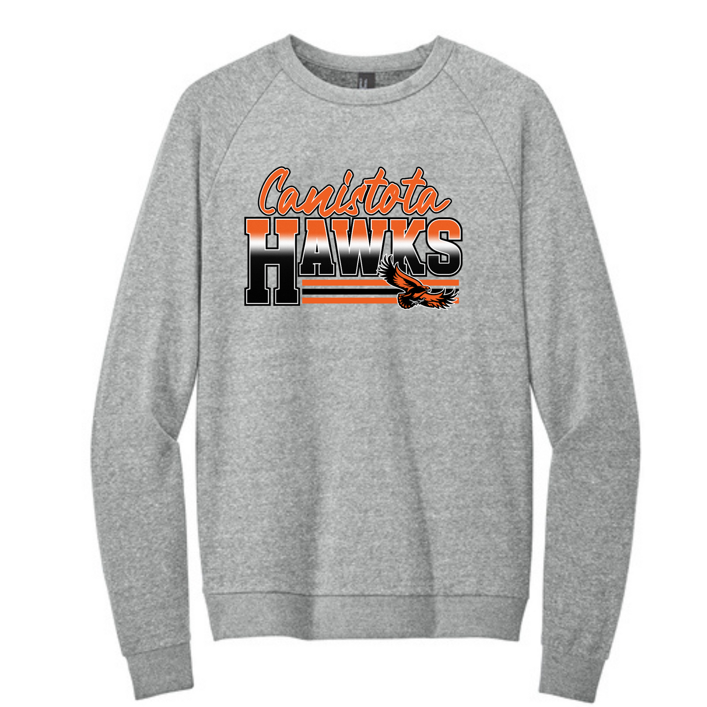 Canistota Booster Club District® Perfect Tri® Fleece Crewneck Sweatshirt