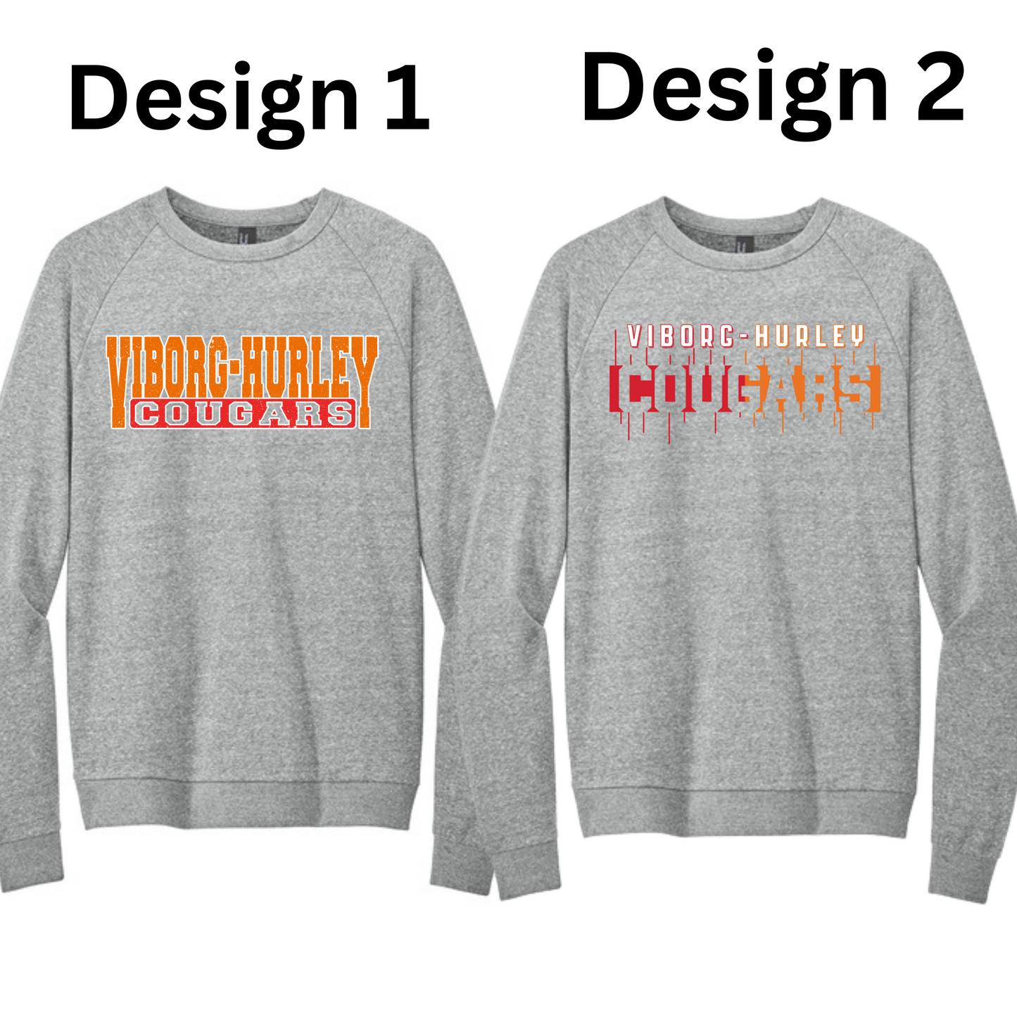 VH Booster Club District® Perfect Tri® Fleece Crewneck Sweatshirt