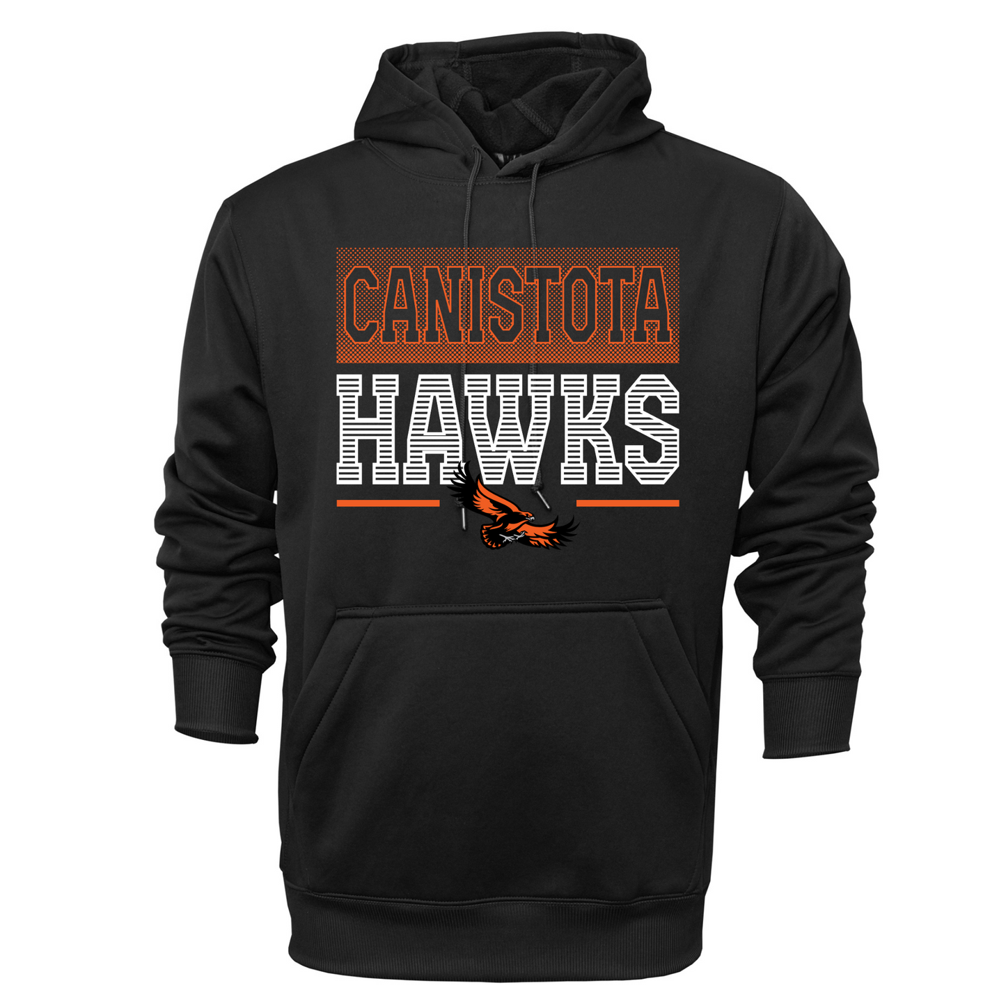 Canistota Hawks Youth Pullover Hooded Sweatshirt