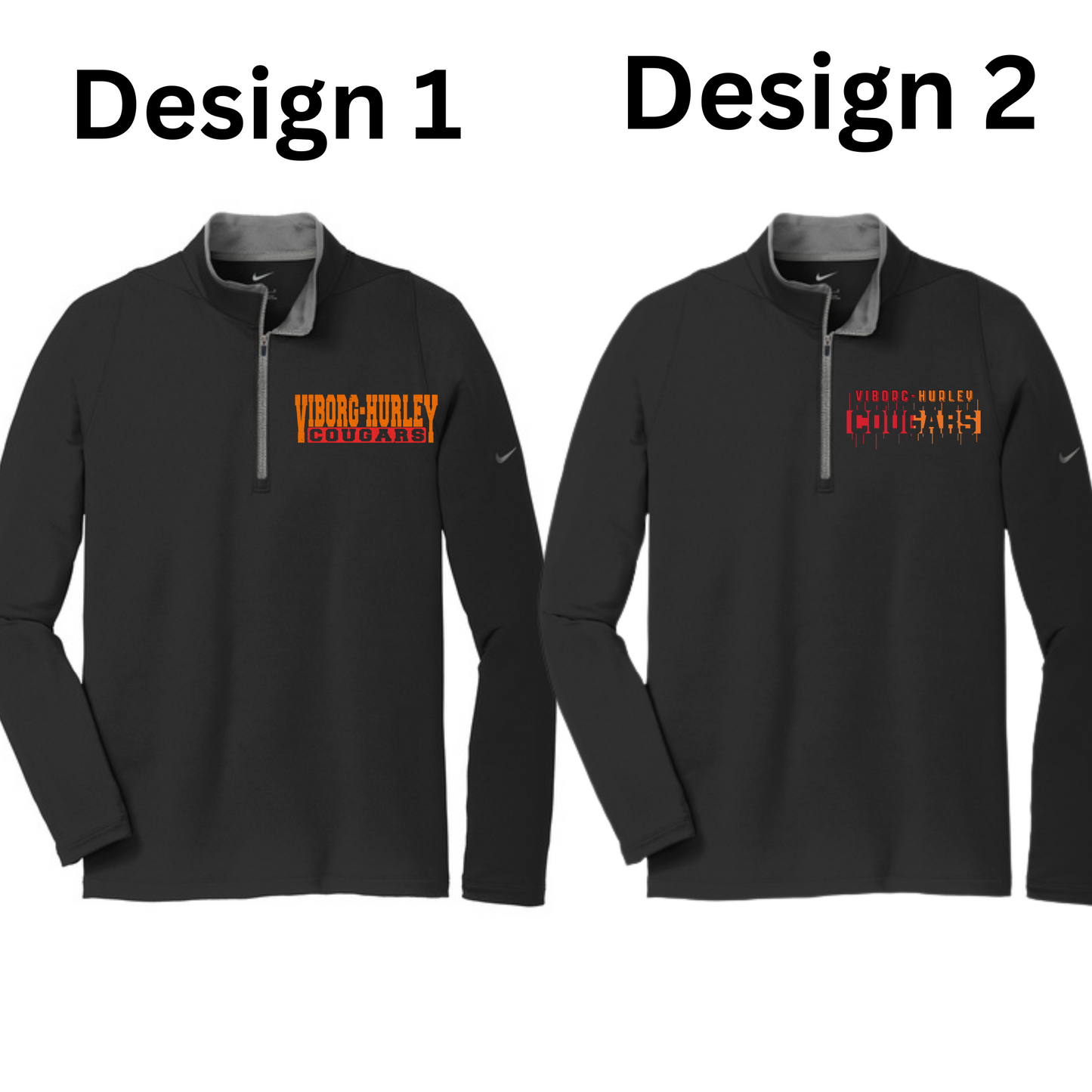 VH Booster Club Nike Dri-FIT Stretch 1/2-Zip Cover-Up