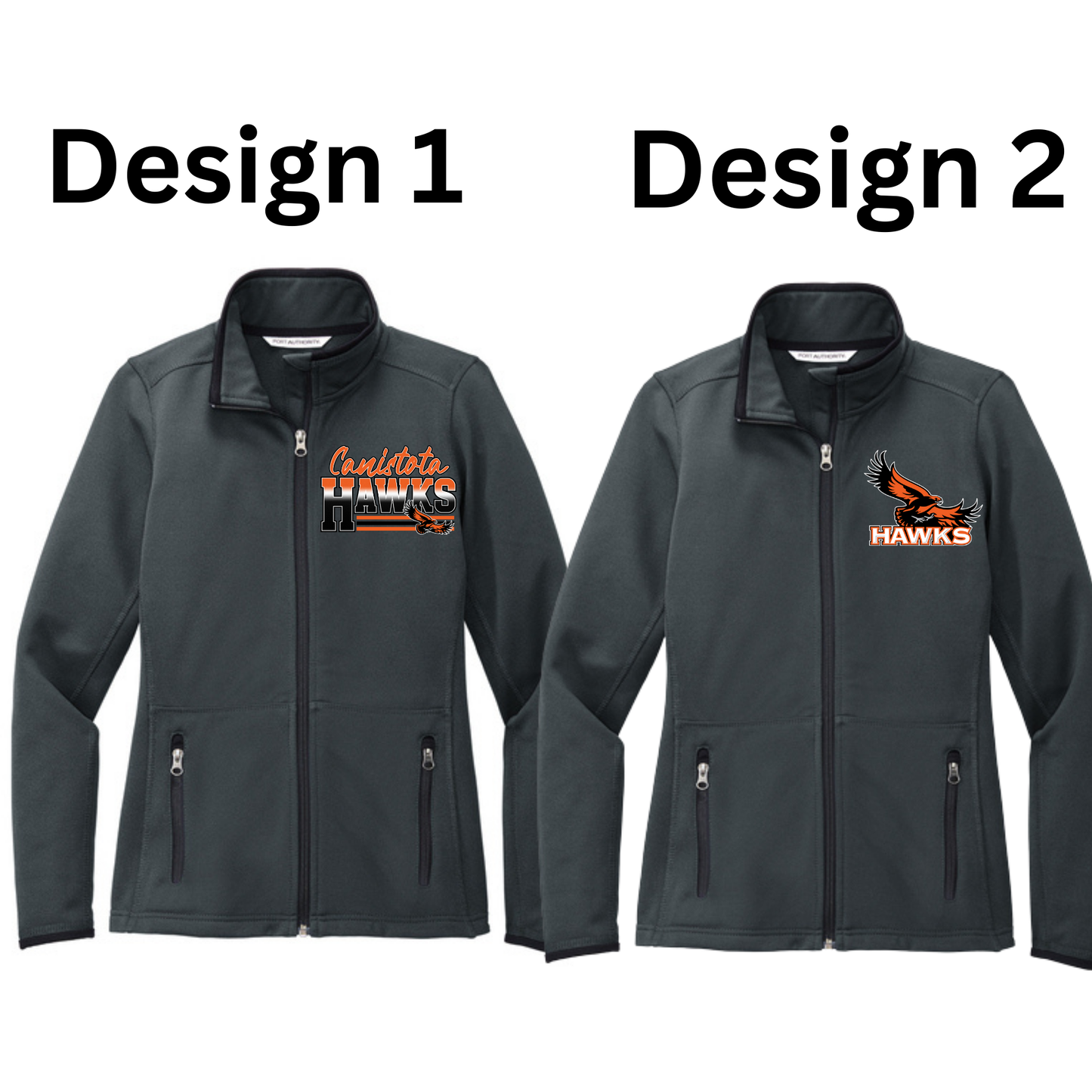 Canistota Booster Club Port Authority® Women's Pique Fleece Jacket