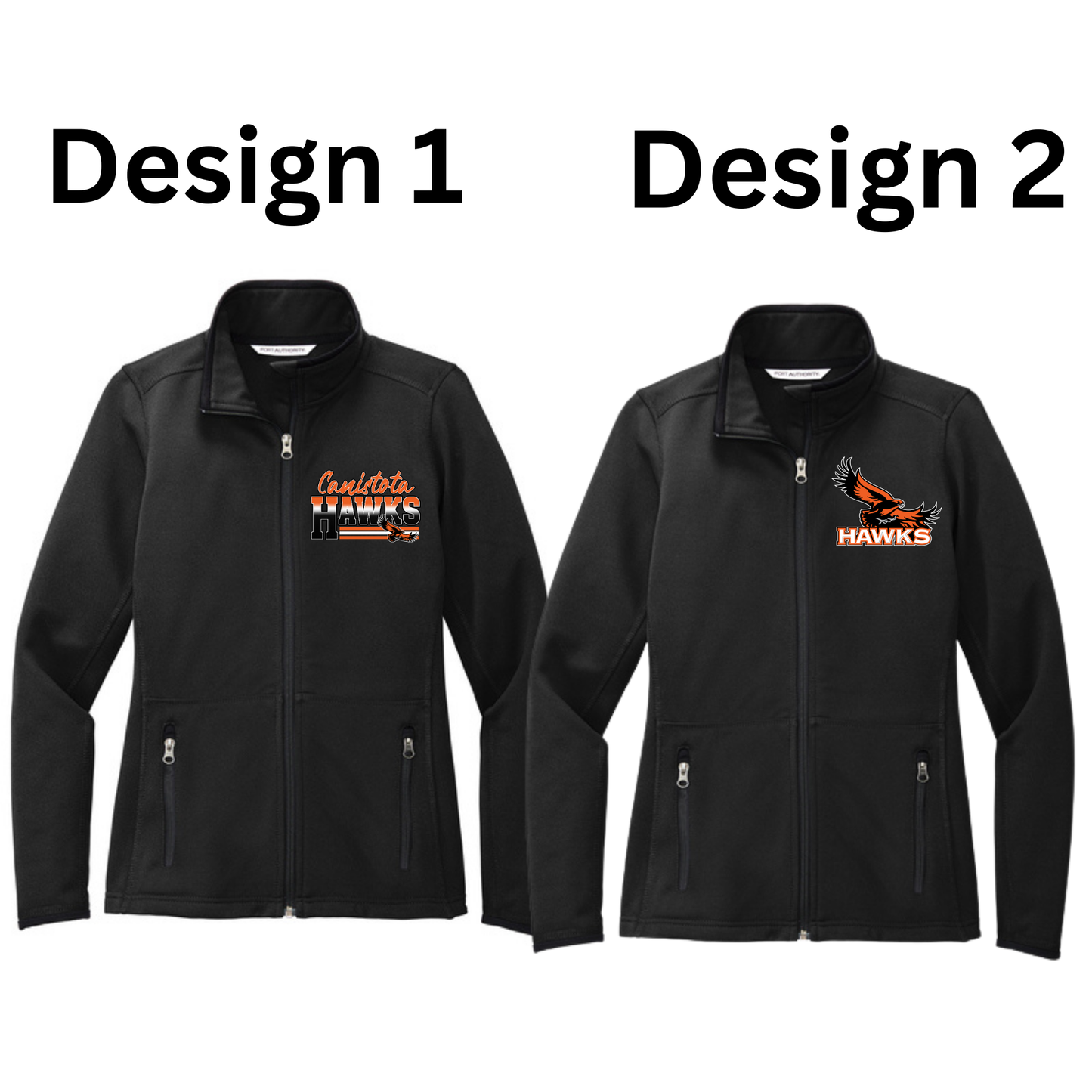 Canistota Booster Club Port Authority® Women's Pique Fleece Jacket