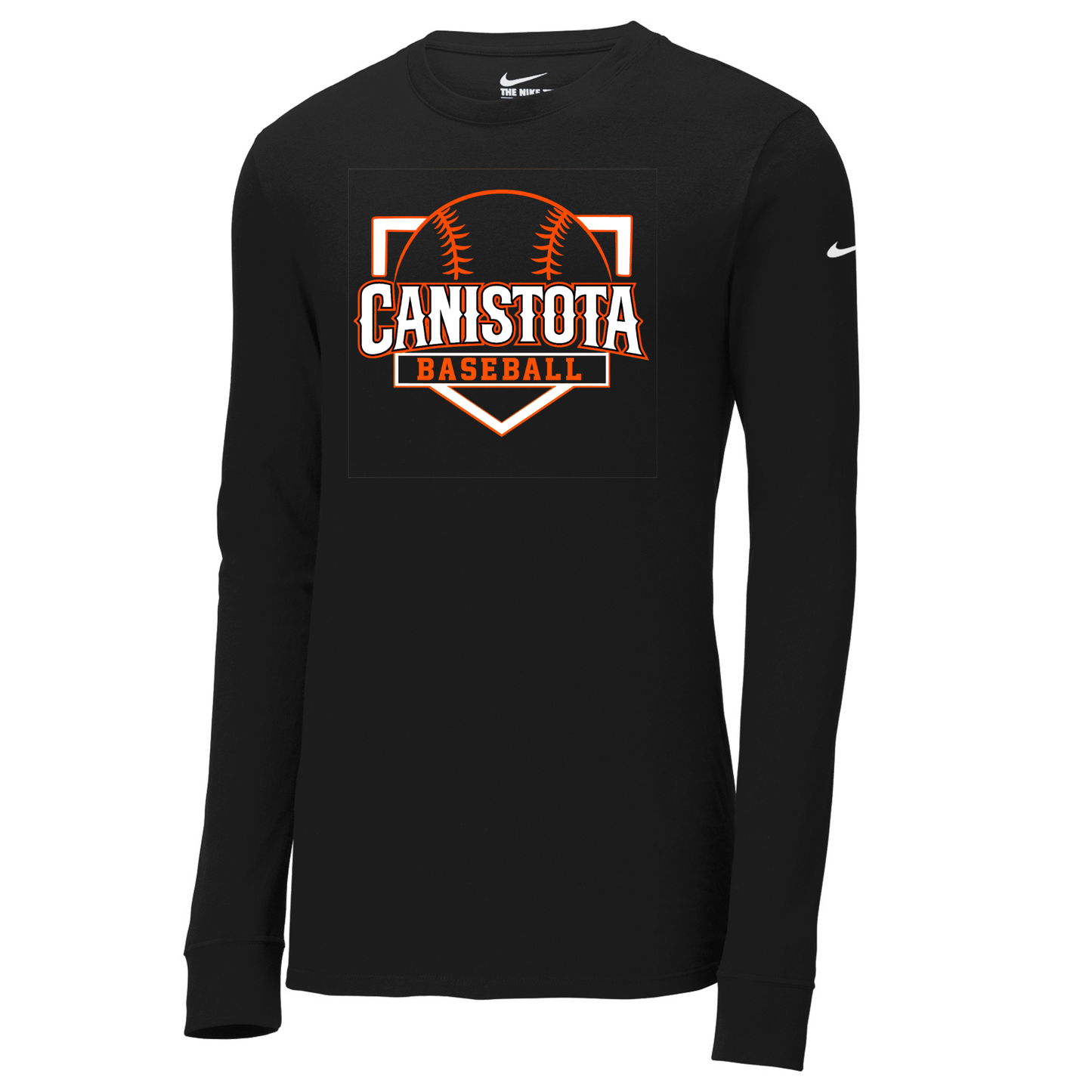 Canistota Baseball Nike Dri-FIT Cotton/Poly Long Sleeve Tee