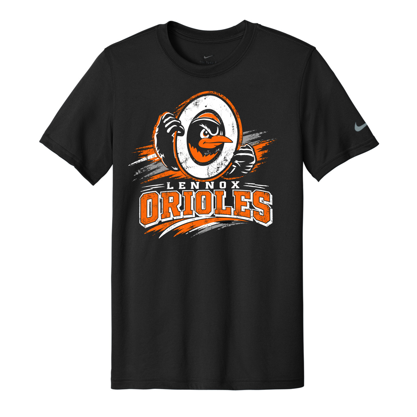 Lennox Booster Club Nike Swoosh Sleeve rLegend Tee