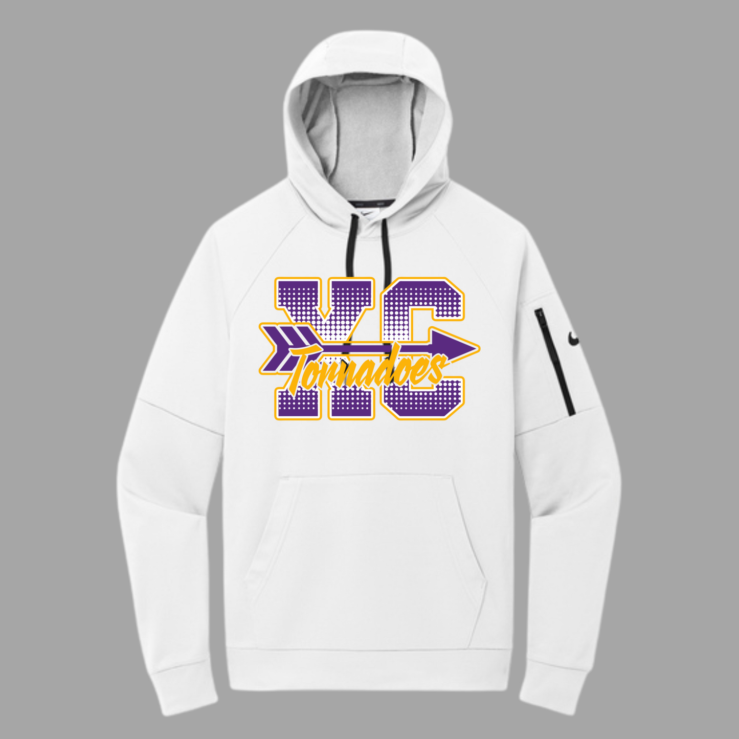 Centerville XC Nike Therma-FIT Pocket Pullover Fleece Hoodie