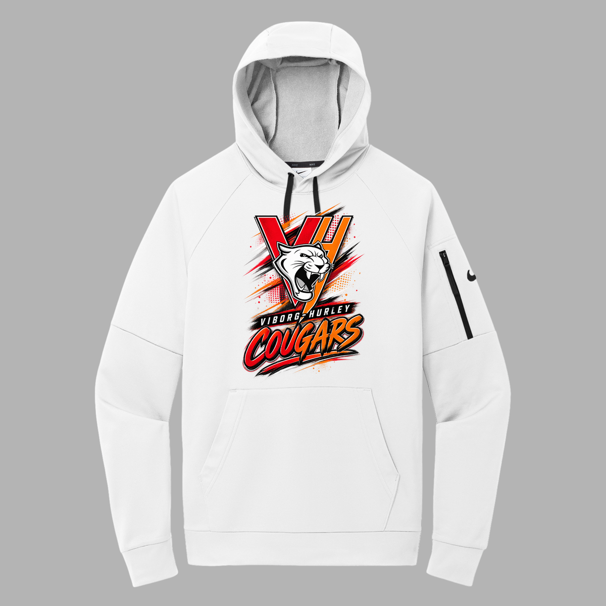 VH Booster Club Graphic Nike Therma-FIT Pocket Pullover Fleece Hoodie