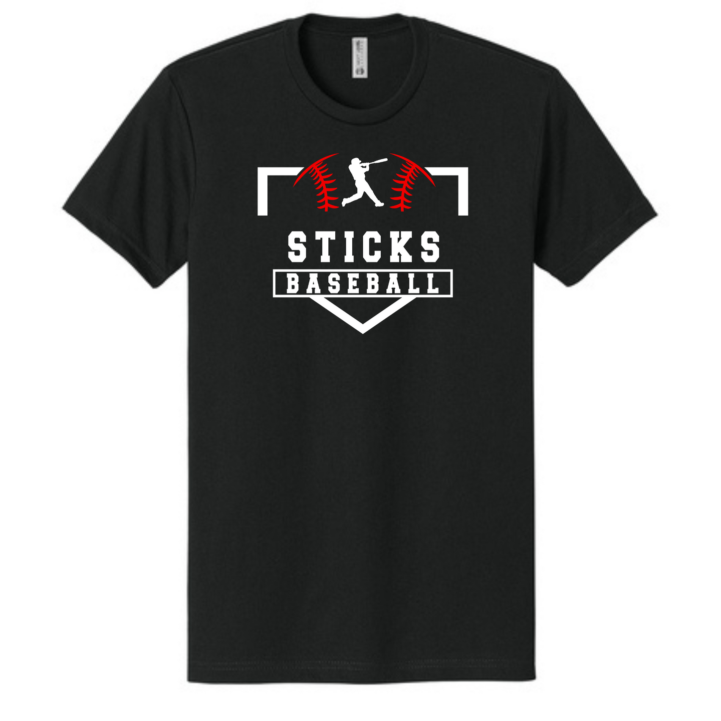 Sticks Baseball Next Level Apparel® Youth CVC Tee