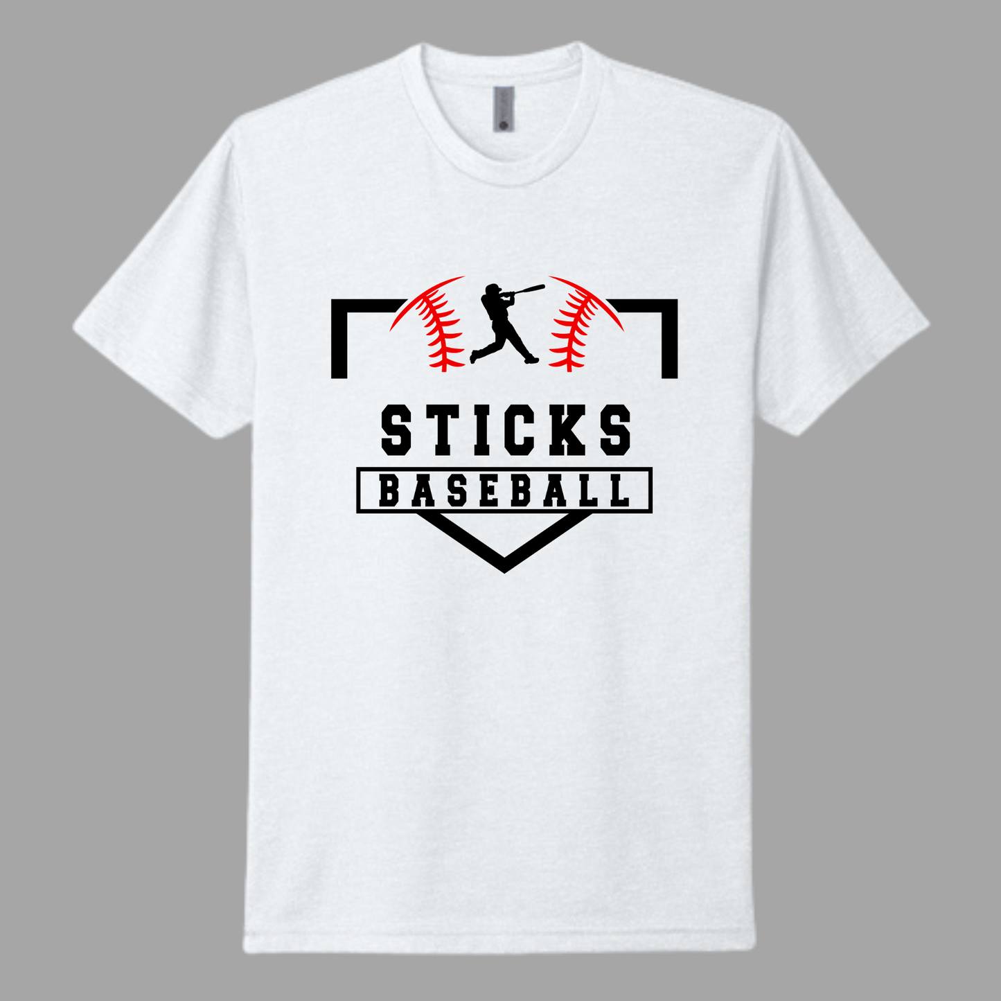 Sticks Baseball Next Level Apparel® Youth CVC Tee