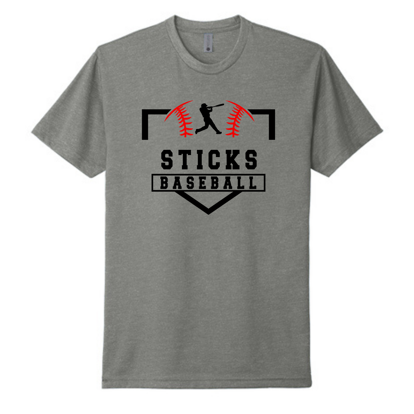 Sticks Baseball Next Level Apparel® Youth CVC Tee