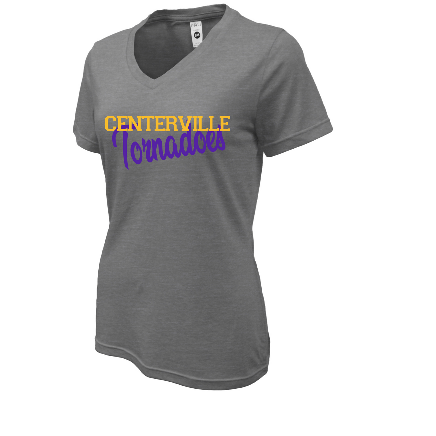 Women Soft-Tek Blend V-neck T-Shirt