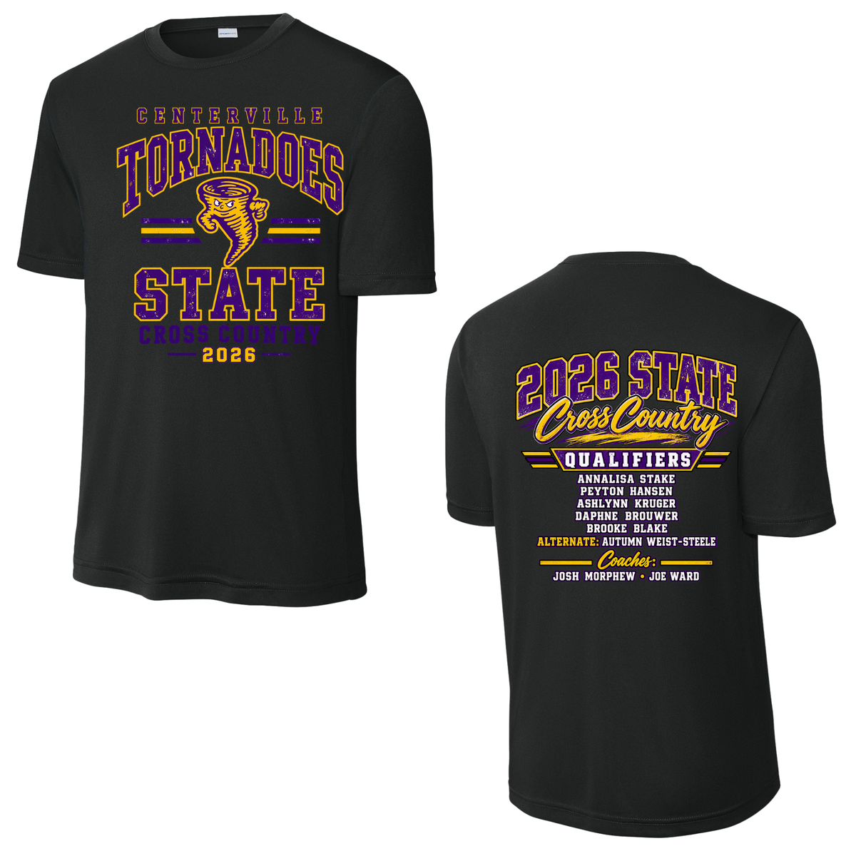 Centerville State XC Sport-Tek® PosiCharge® Competitor™ Tee
