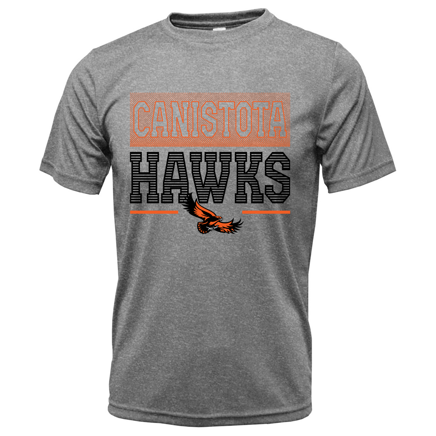 Canistota Hawks BAW Men Xtreme-Tek T-Shirt