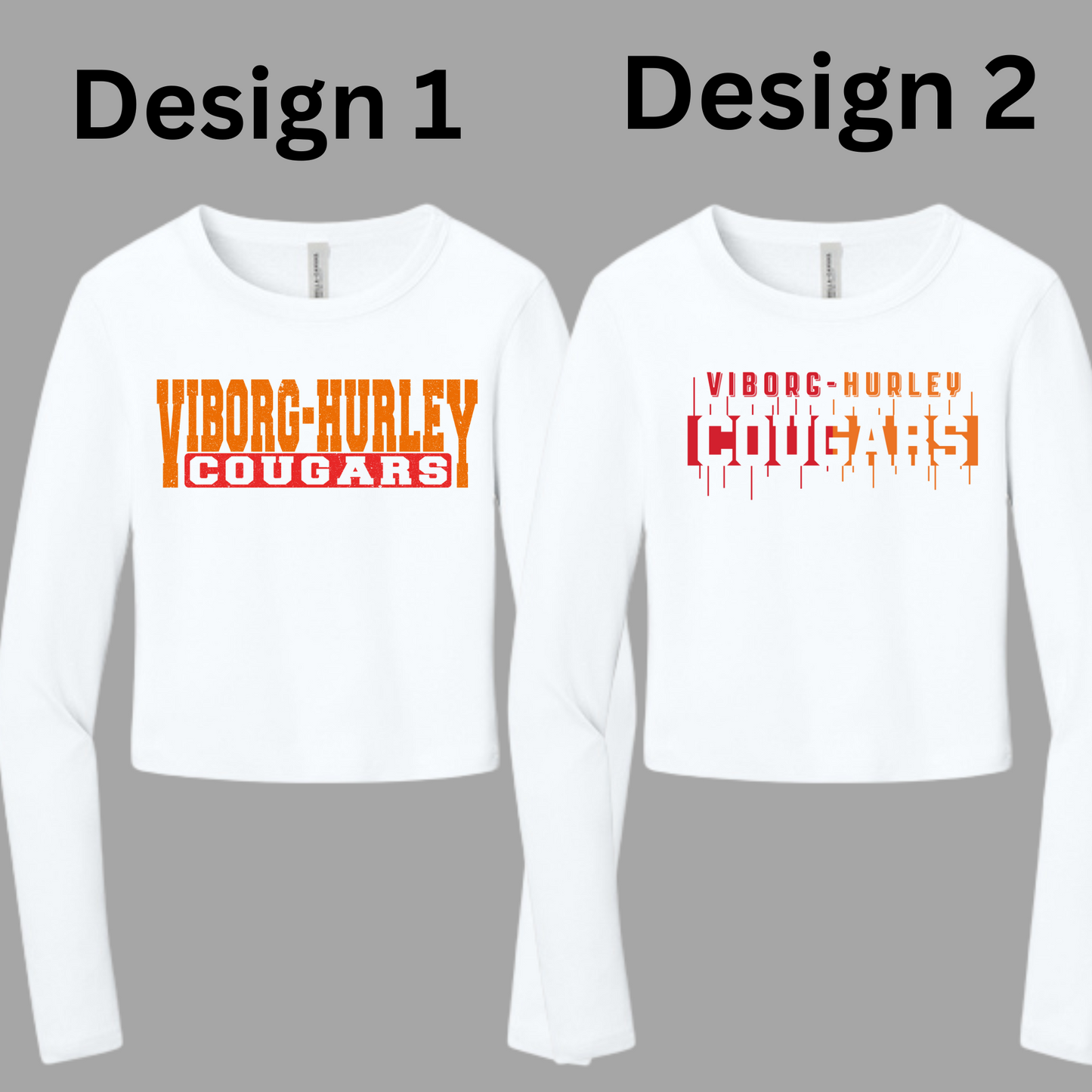 VH Booster Club BELLA+CANVAS® Women’s Micro Rib Long Sleeve Baby Tee