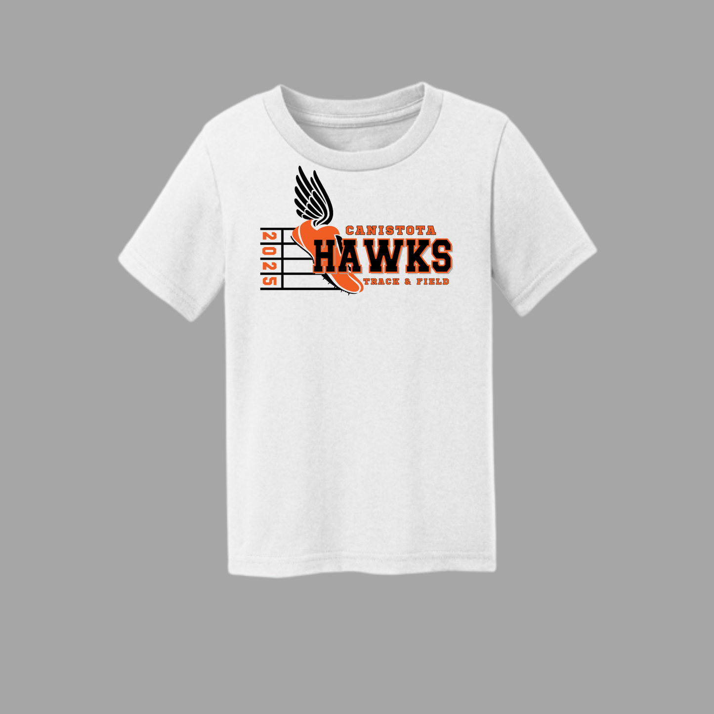 Canistota Track and Field Port & Company® Toddler Core Cotton Tee