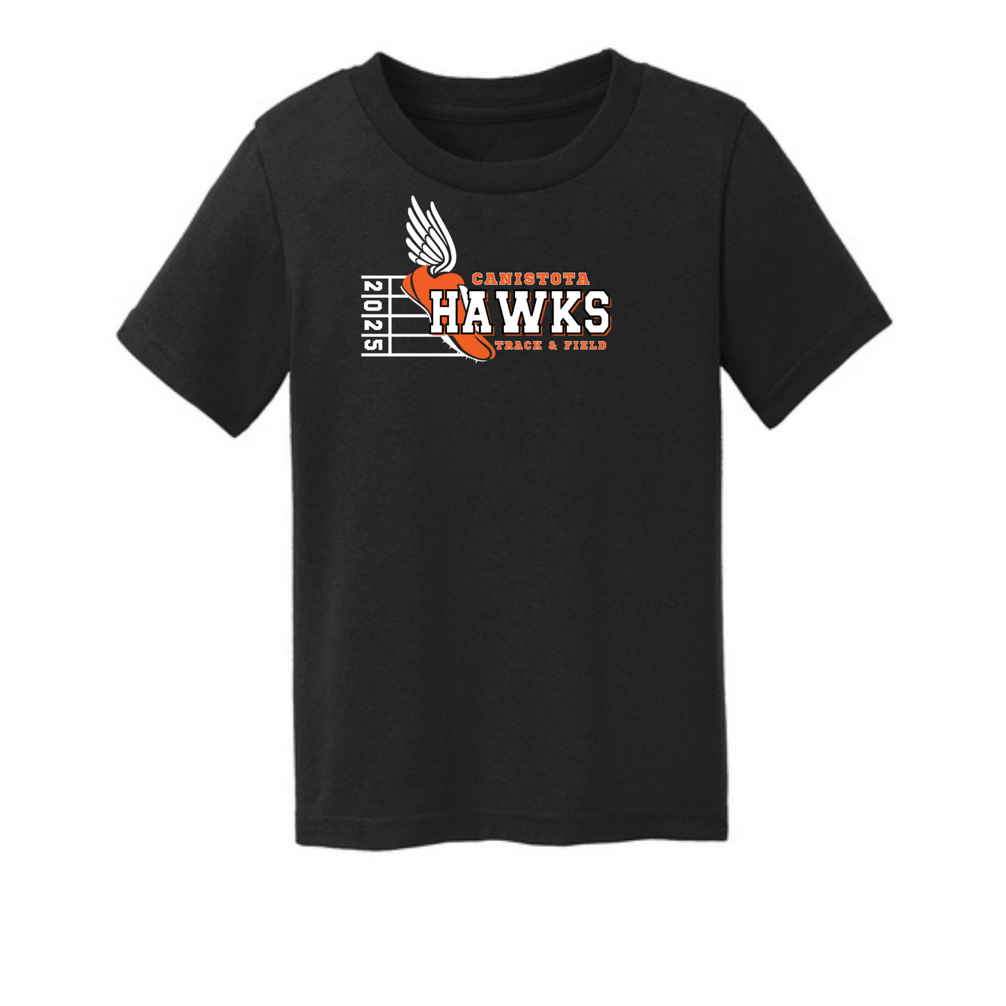 Canistota Track and Field Port & Company® Toddler Core Cotton Tee