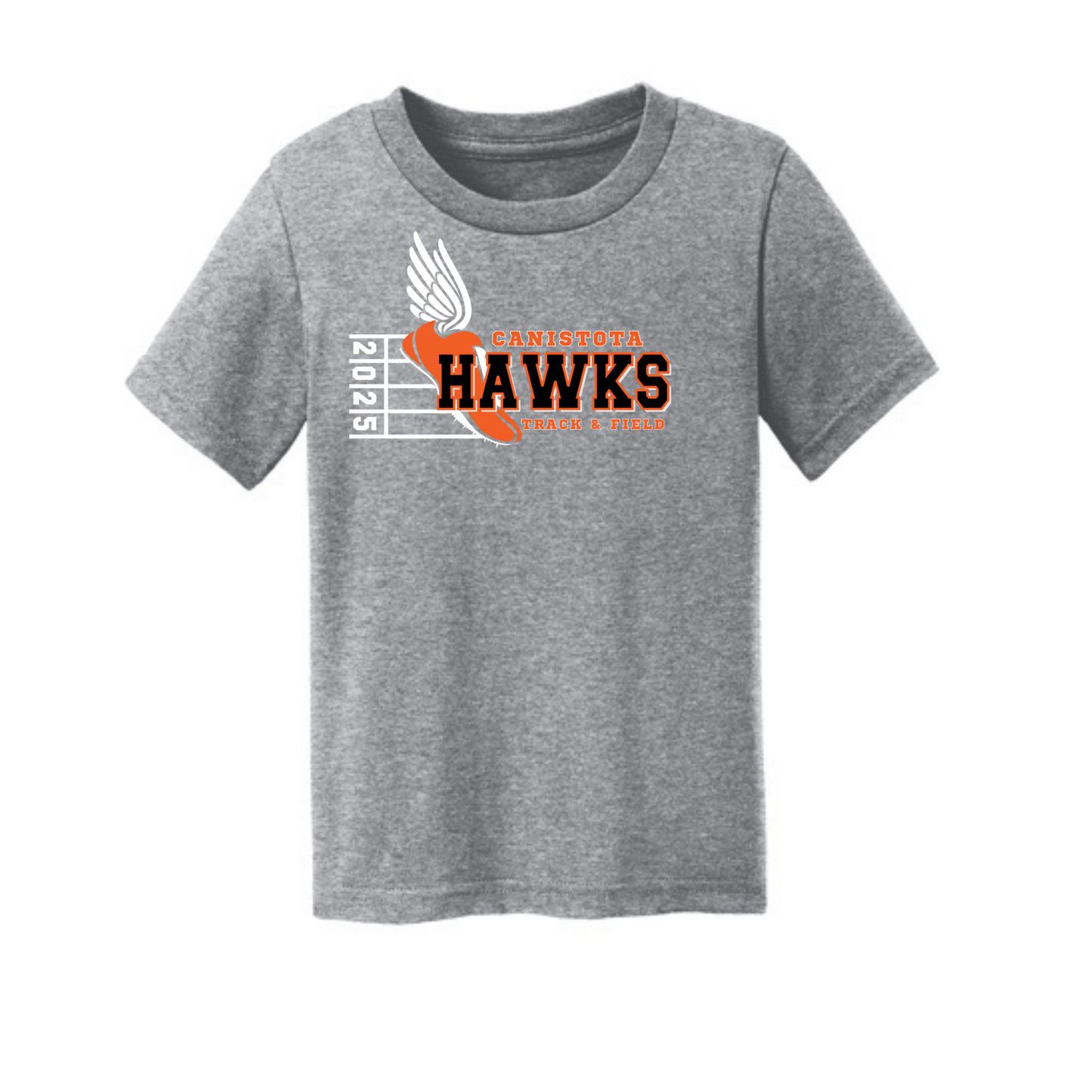 Canistota Track and Field Port & Company® Toddler Core Cotton Tee