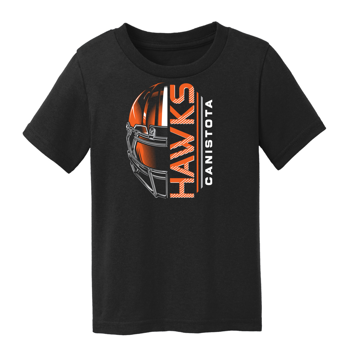 TODDLER Canistota Football Port & Co® Toddler Core Cotton Tee