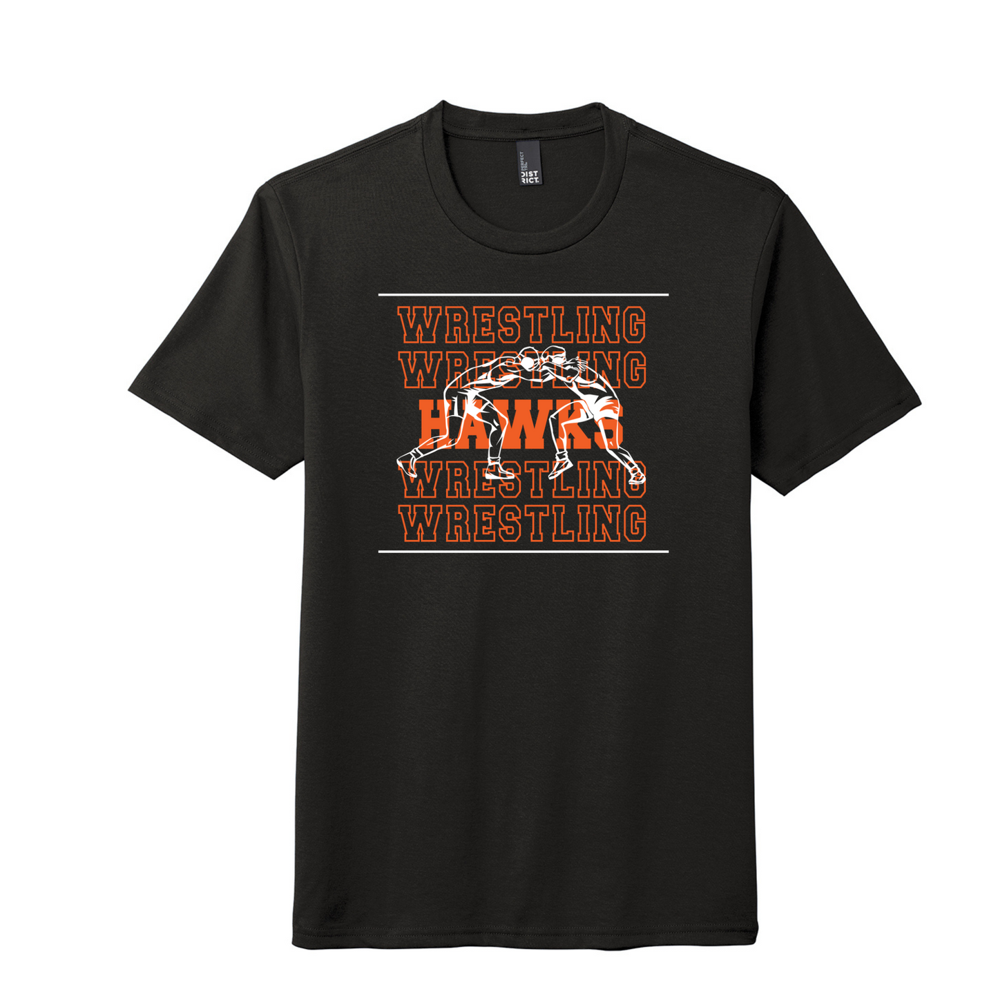 Canistota Hawks Wrestling District ® Perfect Tri ® Tee