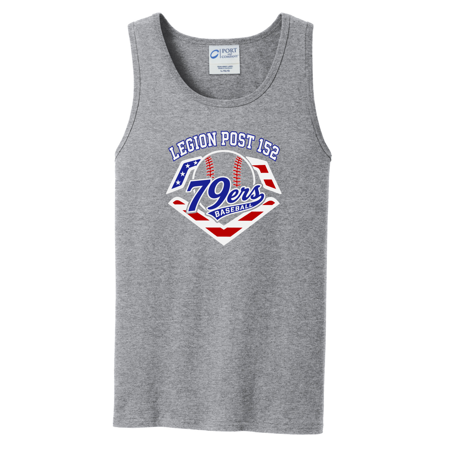 79ers Baseball Port & Co™ Core Cotton Tank Top