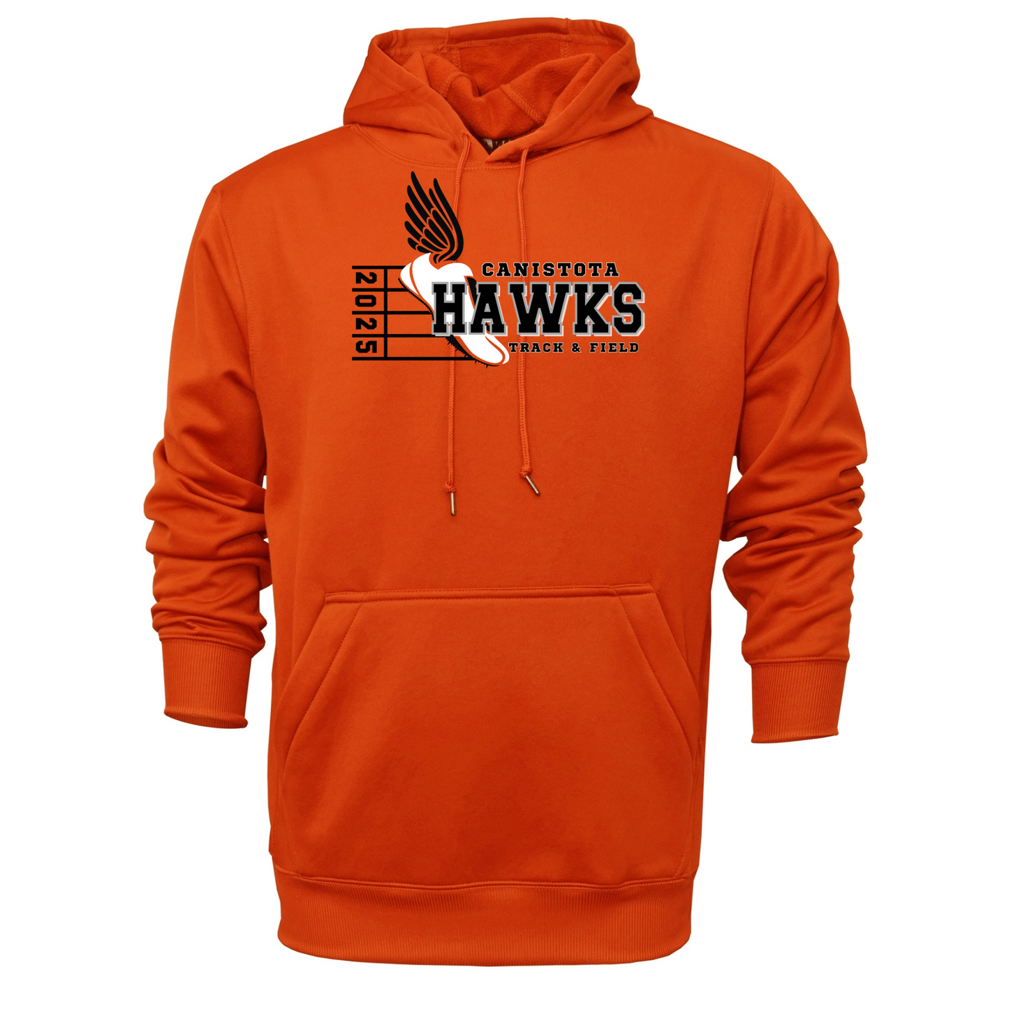 Canistota Track and Field Youth Pullover Hooded Sweatshirt