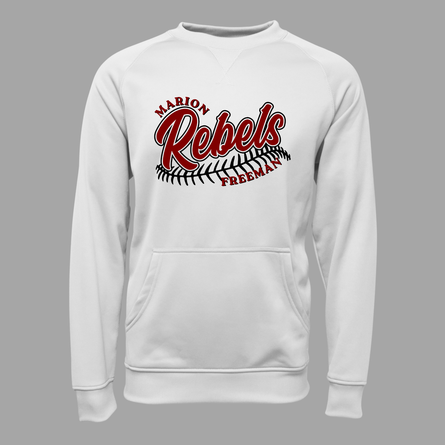 Freeman-Marion Adult Pullover Crewneck Sweatshirt