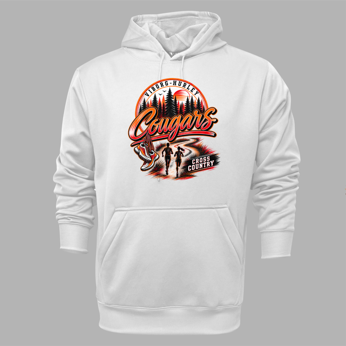 VH Cross Country Adult Pullover Hooded Sweatshirt