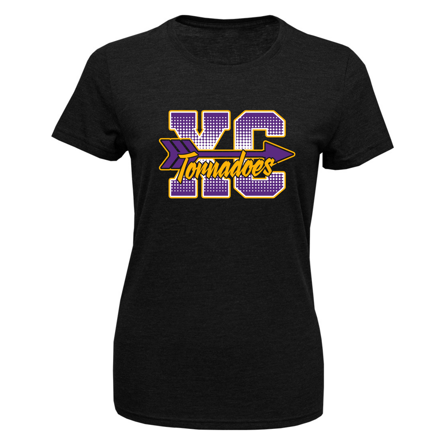 Centerville XC Women Tri-Blend T-Shirt Short Sleeve