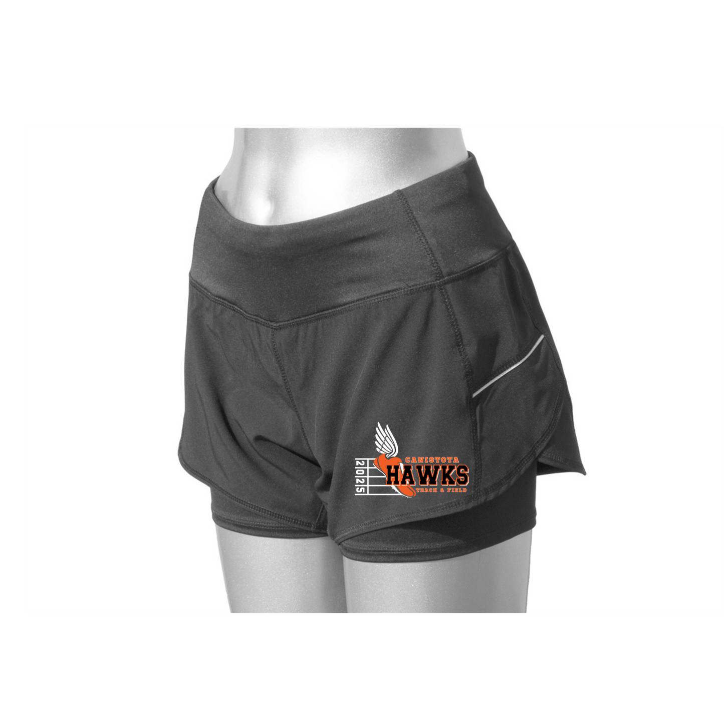 Canistota Track and Field Women 2-in-1 Short