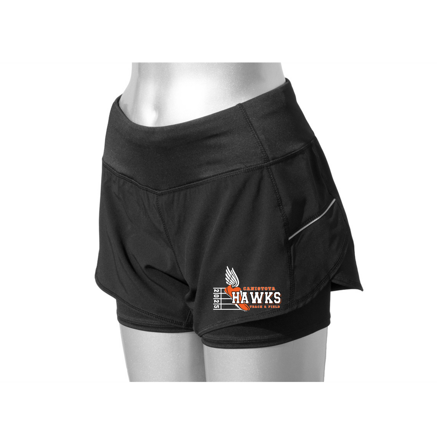 Canistota Track and Field Women 2-in-1 Short